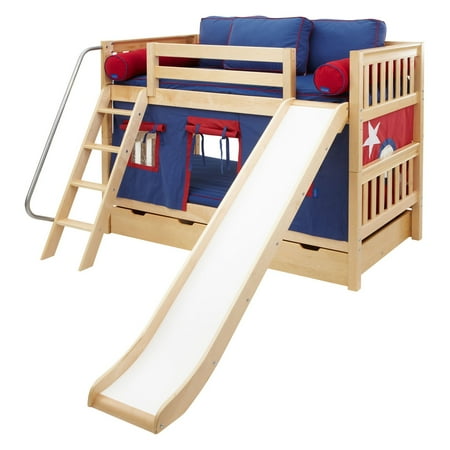 Laugh Boy Twin Over Slat Slide Tent Bunk Bed Laugh Boy Twin Over Slat Slide Tent Bunk Bed