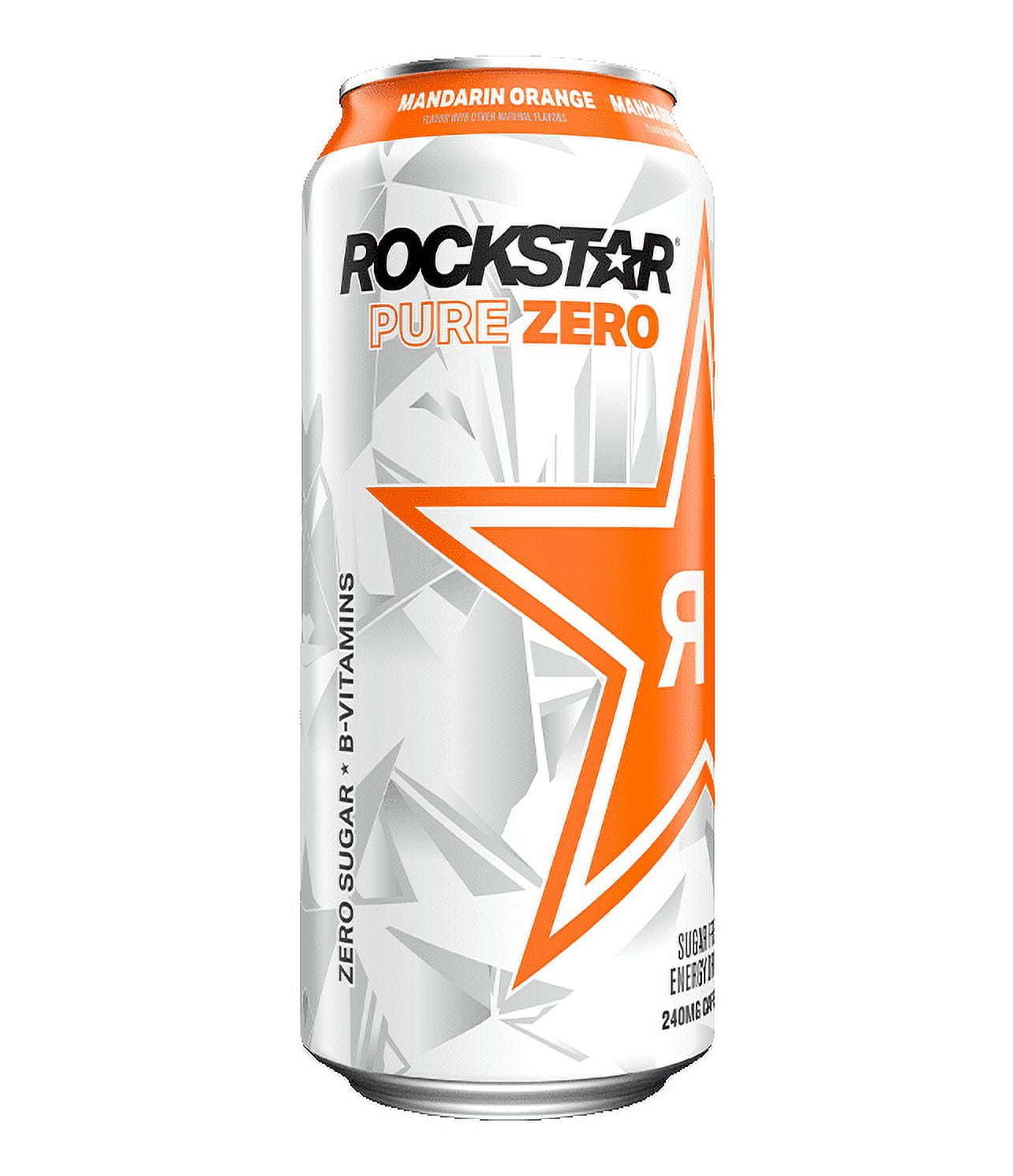 Rockstar Pure Zero Energy Drink, Fruit Punch, Calorie-Free Rockstar Pure Zero Energy Drink, Fruit Punch, Calorie-Free