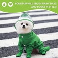 thumbnail image 2 of Imperméable pour Chiot avec Capuche, Poncho pour Chien Imperméable Veste Légère pour Chien, 2 of 5