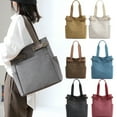 thumbnail image 5 of Women Canvas Tote Handbags Casual Shoulder Work Bag Crossbody Top Handle Hobo Bags for Woman, 5 of 6