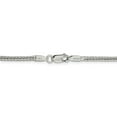 thumbnail image 4 of 925 Sterling Silver 2.5mm Diamond-cut Round Franco Chain 24 Inch, 4 of 5