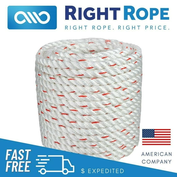 1/2" x 150' Arborist Bull Rope 20% Stronger! Tree Rigging Line Utility Arbor