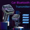 thumbnail image 5 of Reproductor Bluetooth para coche, reproductor de mp3 multifunción para coche, cargador para coche, carga súper rápida, 5 of 5