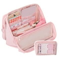 thumbnail image 7 of High Capacity Pencil Case 9 Compartments Pen Pouches Pen Organizers Detachable Pen Storage Bag Travel Makeup Pouche, 7 of 7
