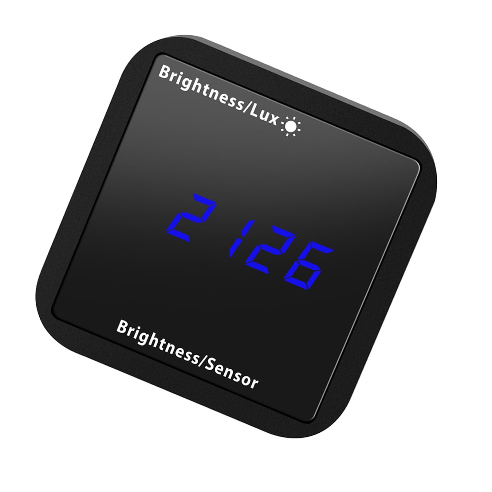 Tuya Light Detector Humidity Tuya ZigBee Intelligent Light Detector Temperature & Humidity Sensor with LED Display Support APP Control Home Linkage Compatible with Home