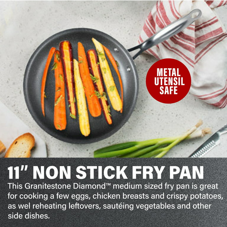 11 Nonstick Coating Frying Pan PFOA Free Healthy Omelette Skillet for Home  Cook