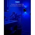 thumbnail image 4 of Blue Night Light, LOHAS Bluey Light Plug into Wall, Dusk to Dawn Sensor, 0-100LM, Adjustable Brightness, Calm Dimmable Lights for Bathroom, Hallway, Bedroom, 2 Pack, 4 of 15