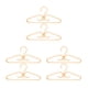 thumbnail image 1 of Colgador de Ropa de Ratán de 6 Piezas Colgador de 3 Ganchos Tejido Una Mano de Ratán Natural para El Hogar Armario Decoración de Tienda de Ropa 40X20cm, 1 of 8