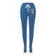 thumbnail image 3 of Gibobby Pantalones casuales para mujer, cómodos pantalones de pijama con pierna recta, pantalones de yoga con cordón, transpirables, pantalones de pijama con bloques de color（Azul marino， M), 3 of 5