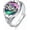 Archangel Raphael, variant on Saint Michael Peregrine Florian Archangel Raphael Ring 925 Sterling Silver Catholic Protector Ring Jewelry for Women Men