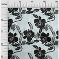 thumbnail image 2 of oneOone Polyester Spandex Black Fabric Asian Floral Sewing Craft Projects Fabric Prints By Yard 56 Inch Wide, 2 of 4