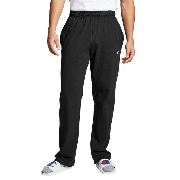 Champion - Champion Men’s Open Bottom Jersey Sweatpants, up to Size 4XL ...