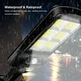 thumbnail image 2 of Lámpara Solar Exterior con Sensor Inteligente, Ideal para Jardines, Patios y Calles, Modelo Grande de 25W, Incluye Control Remoto, Resistente al Agua y Clima Extremo., 2 of 6
