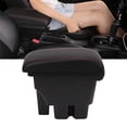 thumbnail image 4 of Car Armrest Console Storage Box, 3 USB Ports Car Console Storage Organizer Firm Fixed With Rubber Cushion For Vehicle, 4 of 8
