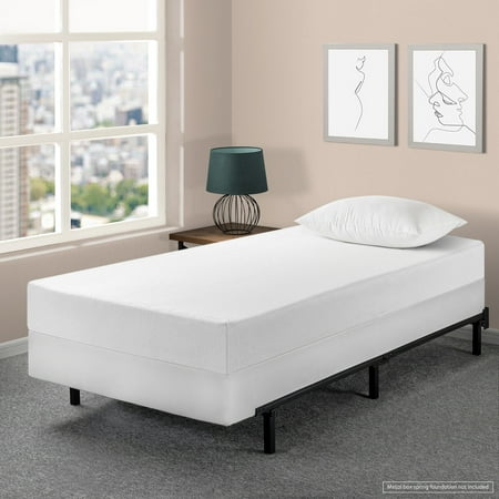 Mattress Box Spring Set - Best Price Mattress 8 Inch Memory Foam Mattress and New Innovative Steel Box Spring Set