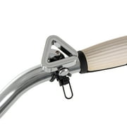 Huffy Modern Ring Bell, Fits Handlebars 22.2-31.8 mm, Easy to Attach, Silver, Unisex