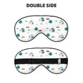 thumbnail image 2 of Disketp Cartoon House Print Sleep Mask-Eye Mask for Sleeping,Comfortable & Super Soft Eye Mask with Adjustable Strap,Travel Eye Mask, 2 of 7