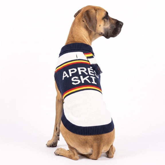 Vibrant Life Holiday Apres Ski Sweater for Dogs, Multicolor, XL