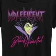 thumbnail image 3 of Disney Villains - Black Hearted - Women's Short Sleeve Graphic T-Shirt, 3 of 5