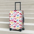 thumbnail image 6 of Fotbe Colorful bows Luggage Cover Protector, Suitcase Protector，Scratch and Dirt Resistant, Fits 18-32 Inch Luggage-Large, 6 of 7