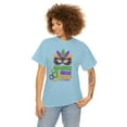 thumbnail image 2 of Familyloveshop LLC Mardi Gras Queen T Shirt, Afro Woman Mardi Gras T Shirt, Fat Tuesday Mardi Gras Graphic Shirt, Carnival Party T Shirt, Women Mardi Gras T Shirt, 2 of 9