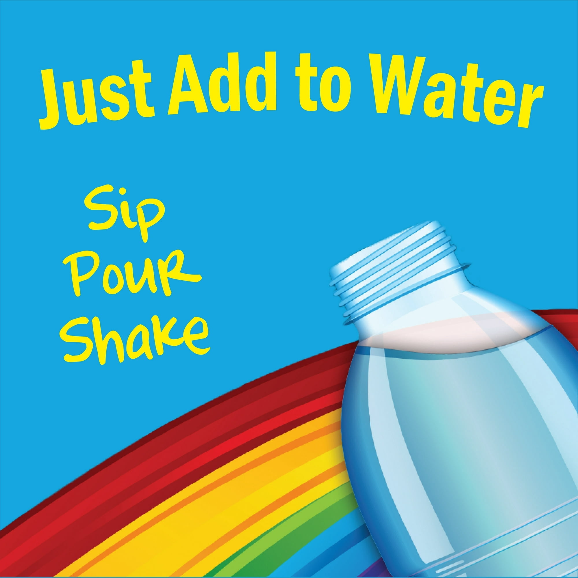 Skittles Zero Sugar Variety Pack Singles-to-Go Powdered Drink Mix, Tropical, 30 Count Packets