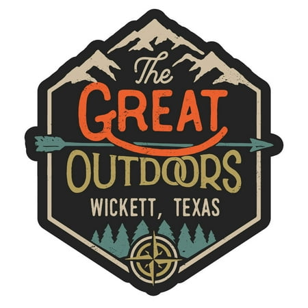 

Wickett Texas The Great Outdoors Design 4-Inch Magnet