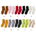 thumbnail image 2 of kurtrusly 1/2/3/5 10x Warmth With Extra Thick Elasticity Soft Texture Socks For All Feet Shapes Exquisite Craft Wear-resistant Durable Pink 1 Pc, 2 of 6
