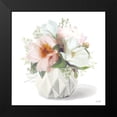 thumbnail image 2 of House Fenway 12x12 Black Modern Framed Museum Art Print Titled - Posies in Pink, 2 of 5