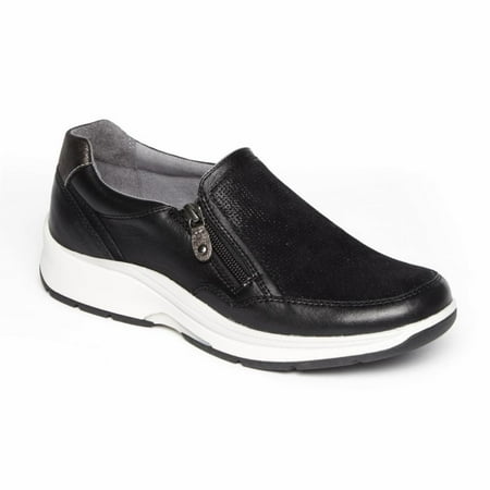 Aravon Pyper Side Zip Black Shoe Walmart Canada