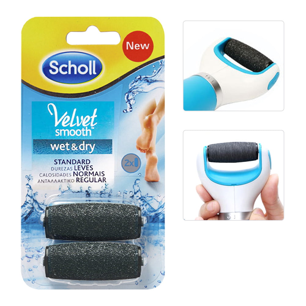 voormalig Doordeweekse dagen sticker Scholl Cleaning Tool Ergonomic Home Callus Remover Replacement Roller Feet  Care 2PCS/PACK - Walmart.com