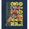 thumbnail image 2 of Naruto Classic Ninjutsu Stance Crew Neck Short Sleeve Navy Blue Boy's T-shirt-Large, 2 of 7