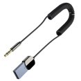 thumbnail image 3 of Receptor Bluetooth 5.0 con micrófono, conexión automática, llamadas manos libres, transmisor y receptor Bluetooth para coche, 3 of 10
