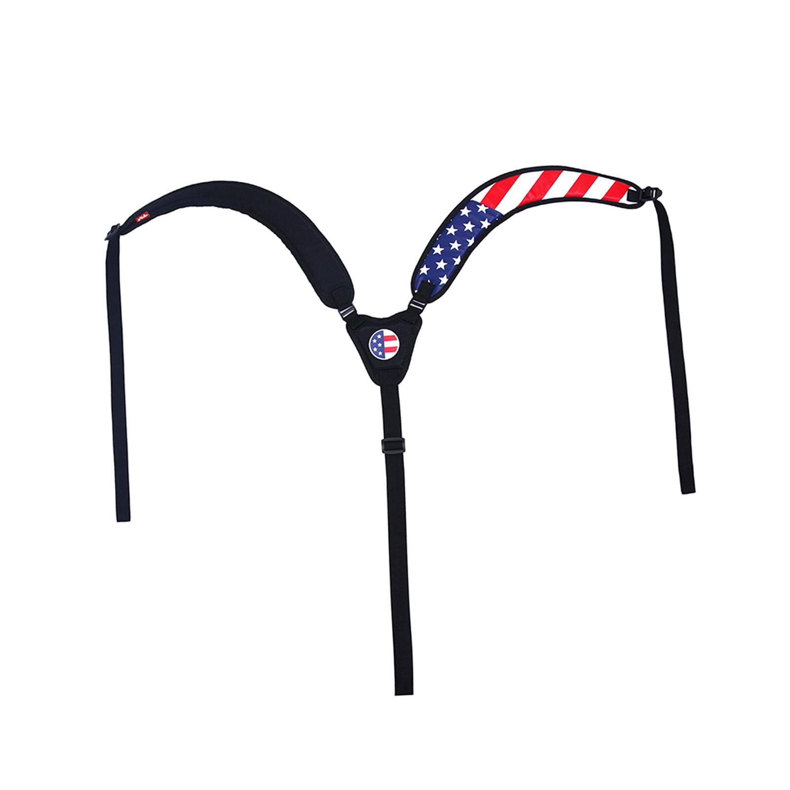harayaa Golf Bag Shoulder Strap Comfortable Adjustable Golf Bag Carry Strap Shoulder Pad Y Shaped