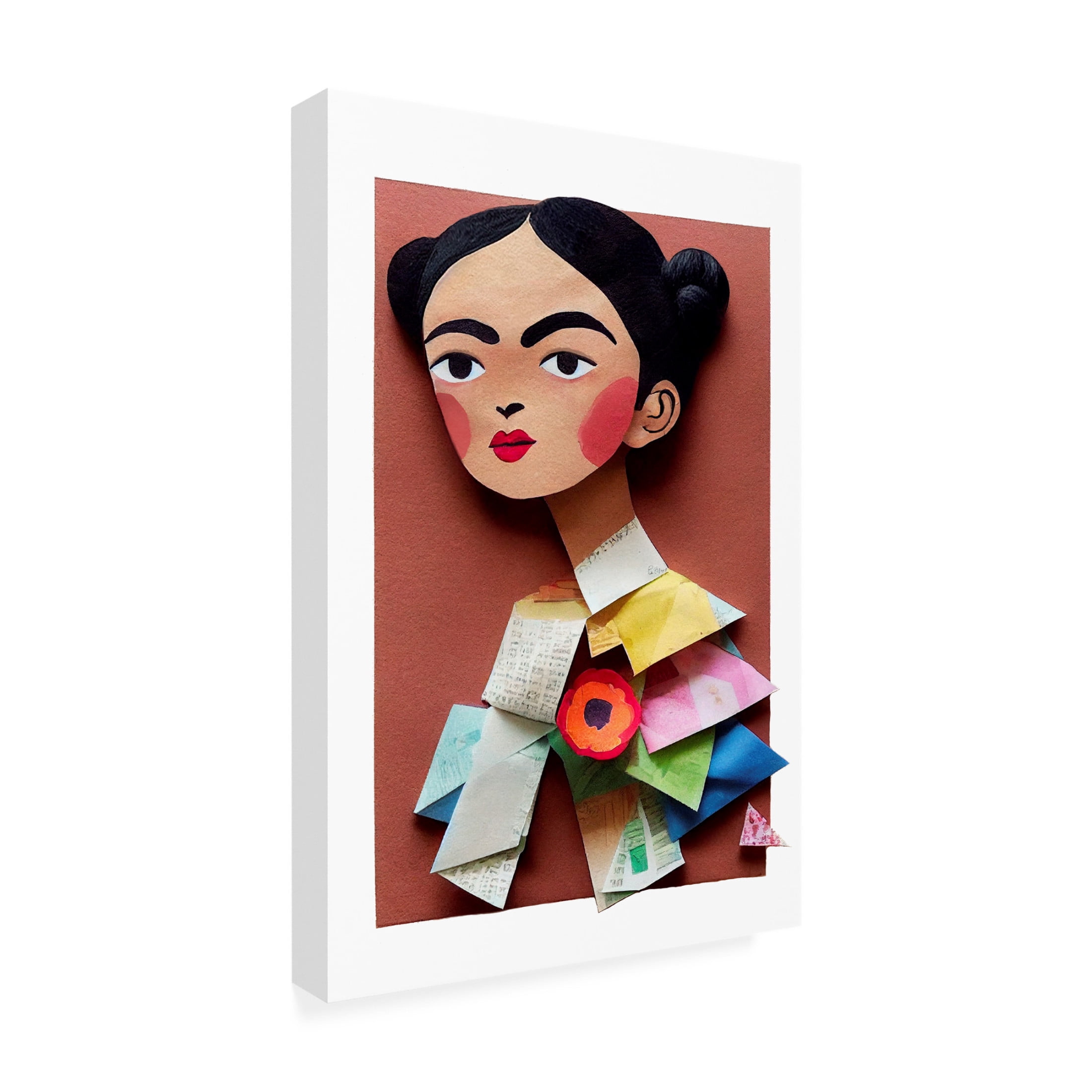 Trademark Fine Art Treechild   Frida (Paper Version) Canvas Wall Art