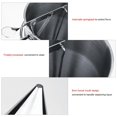 thumbnail image 3 of PinesC Stainless Steel Small Octopus Balls Making Funnel Cupcakes Baking Pancake Batter Dispenser with Rack Kitchen Utensils Funnel Tools Kitchen Gadgets As picture shows, 3 of 5