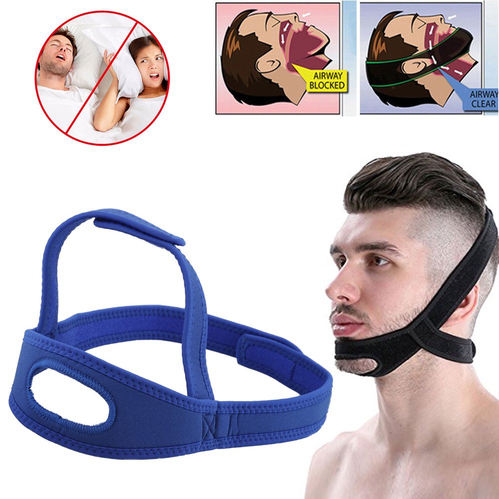 Anti Snore Devices, EEEKit Adjustable Anti Snoring Chin Strap Head Belt