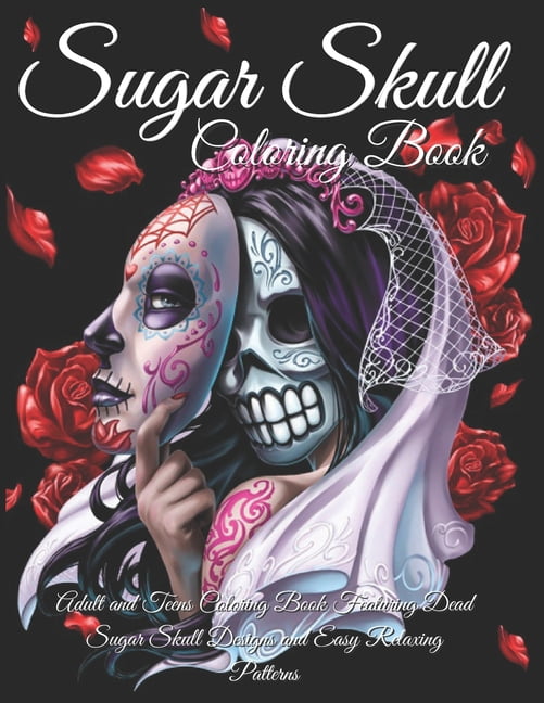 Sugar Skull Personalized 3 Piece Bath Towel Set  Any Color 