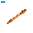 thumbnail image 3 of Uxcell 35mm Dart Shafts, Medium 2BA Thread Aluminum Dart Stems - 3 Pack (Orange), 3 of 5