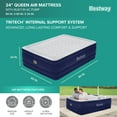 thumbnail image 3 of Bestway Tritech Air Mattress Queen 24" with Built-in AC Pump Included, 3 of 9