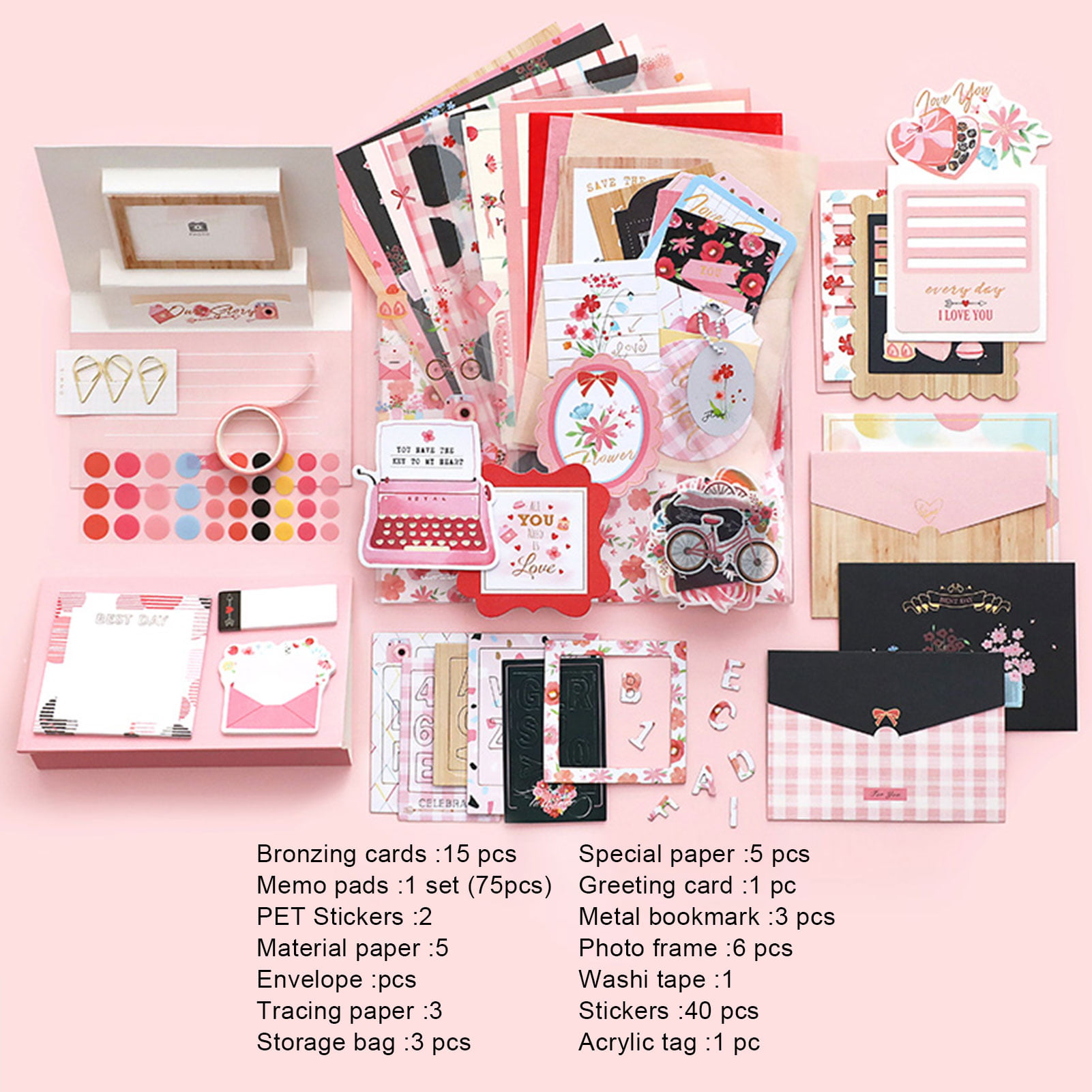 Cute Kawaii Doll Mate Stickers(12 Sheets) Decorative Aesthetic Sticker  Decal Pack for Bullet Journaling,Scrapbooking,Planners,Calendars,DIY Art  Kids