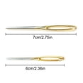 thumbnail image 3 of 2pcs Large Eye Blunt Needles Wool Thick Knitter Yarn Hand Sewing Darning, 3 of 4