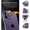 thumbnail image 4 of [2+2 Pack] We Life Compatible with iPhone 14 Pro Screen Protector with Camera Lens Protector, [9H+ Tempered Glass] [Military-Grade Drop Protection] HD Clear, Anti-Scratch, 4 of 6