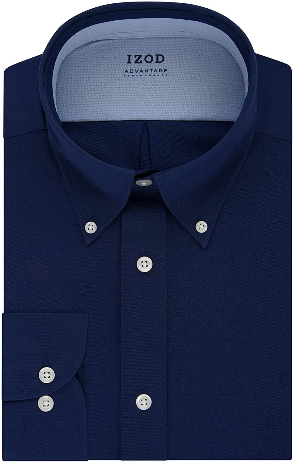 IZOD Mens BIG FIT Dress Shirt Stretch 