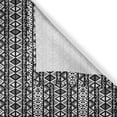 thumbnail image 4 of Ambesonne Western Valance Pack of 2, Boho Aztec Style, 54"X12", Black Grey, 4 of 5