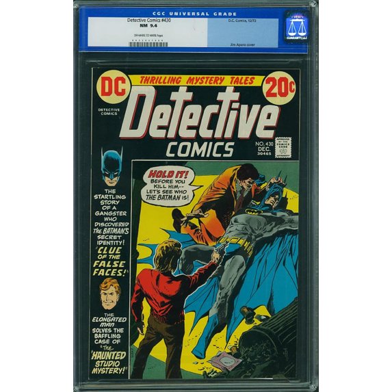 Detective Comics #430 - CGC 9.4 Comic Book