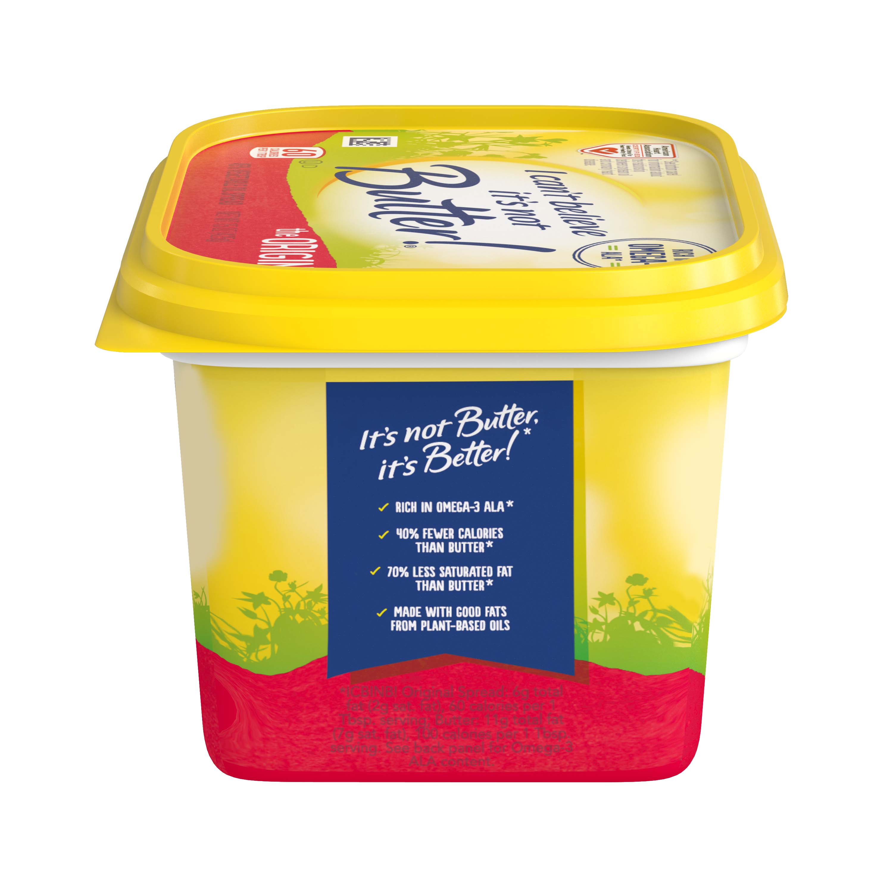 I Can't Believe It's Not Butter Original Spread, 15 oz Tub (Refrigerated) - image 5 of 9
