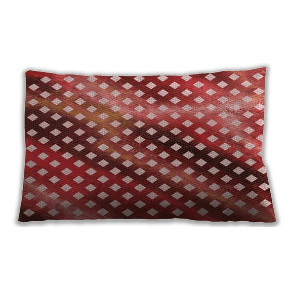 Ahgly Company Indoor Rectangular Contemporary Lumbar Throw Pillow, 13 inch by 19 inch