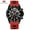 Red, variant on MINI FOCUS Men's Sports Watch Casual Waterproof Quartz Watch with Multiple Functions