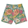thumbnail image 7 of FORMRS Boys Swim Trunks Quick Dry Mesh Liner Boardshorts Sizes XS-XL, Floral Pattern, 7 of 7